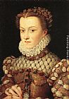 Queen Canvas Paintings - Elisabeth of Austria, Queen of France